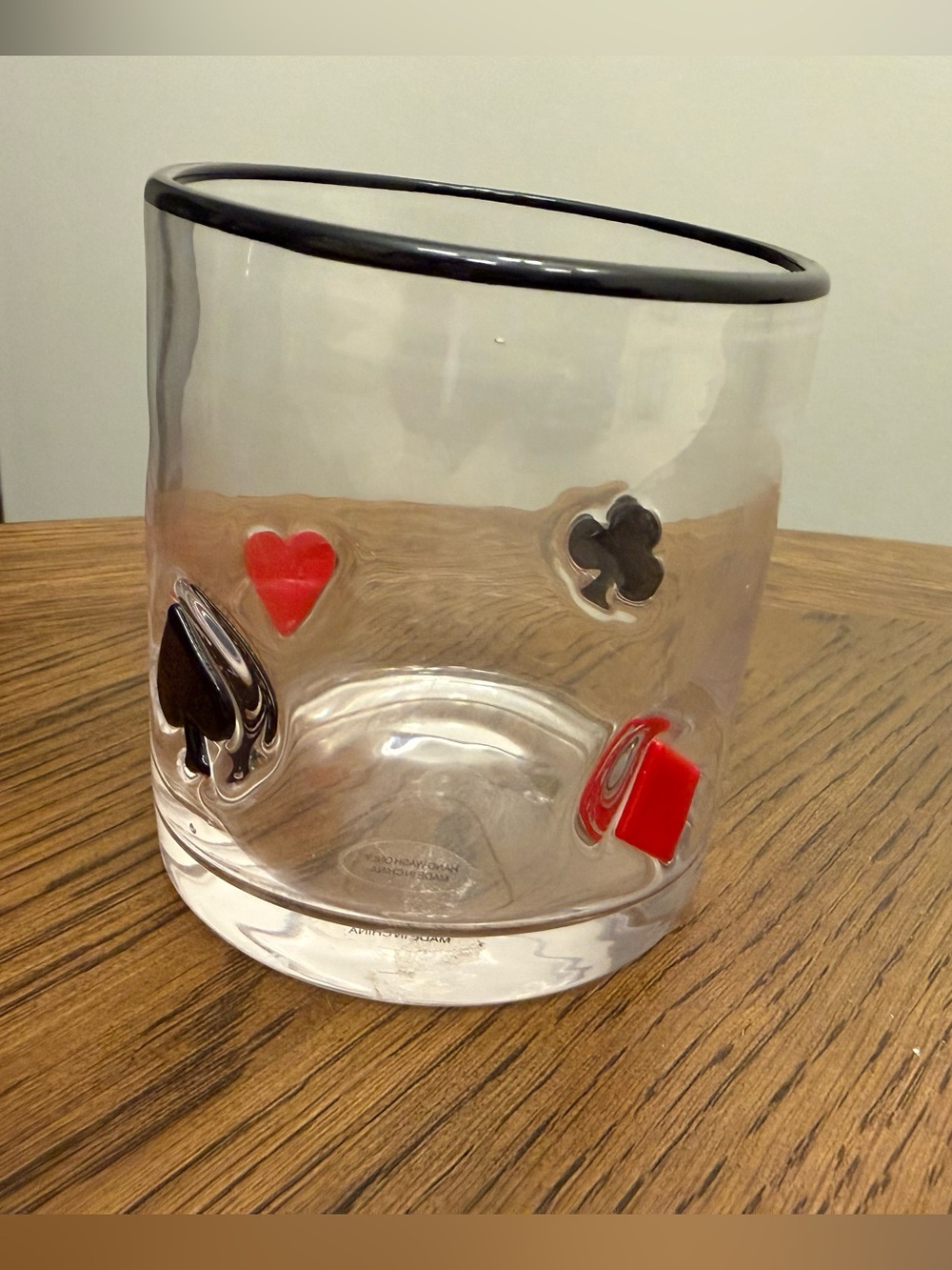 ♥️♣️Card suits Icon-inspired Glass! ♠️♦️